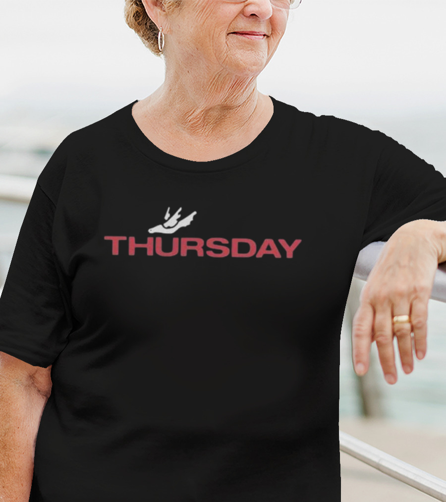 Thursday Band Iconic Dove Design T-Shirt