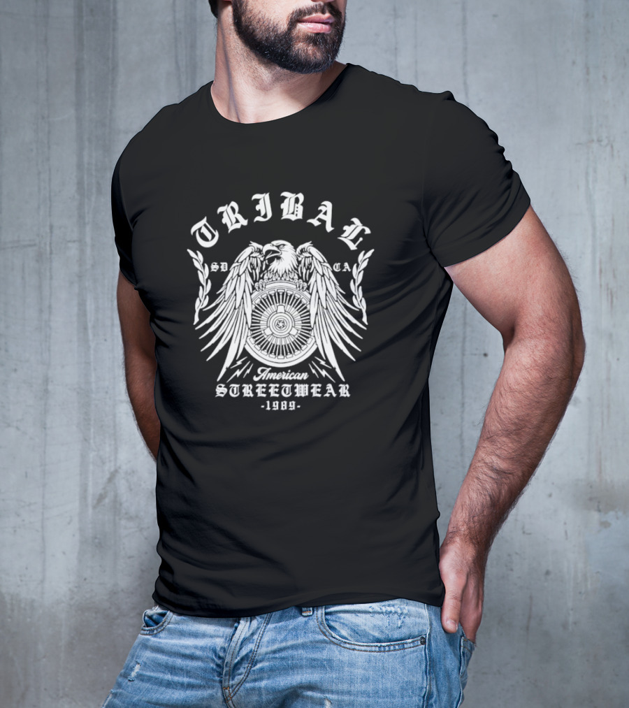 Tribal Gear USA Eagle American Streetwear 1989 T-Shirt