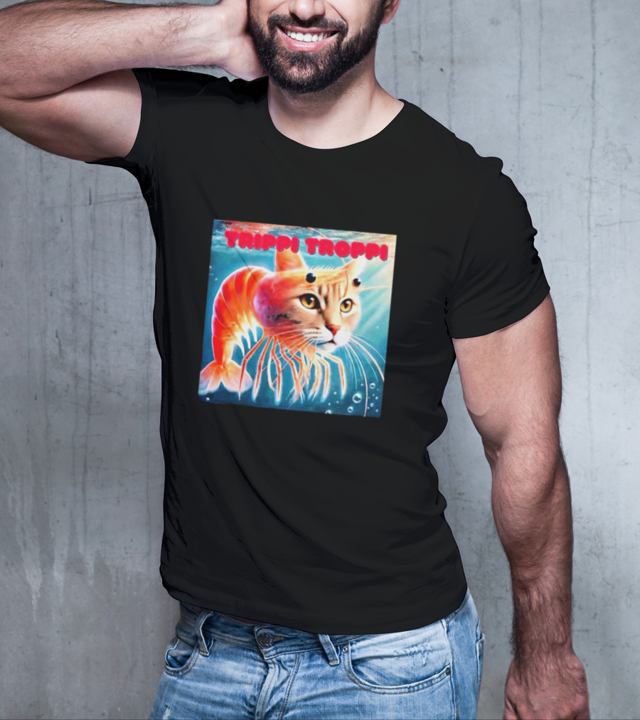Trippi Troppi Cat Shrimp Hybrid T-Shirt