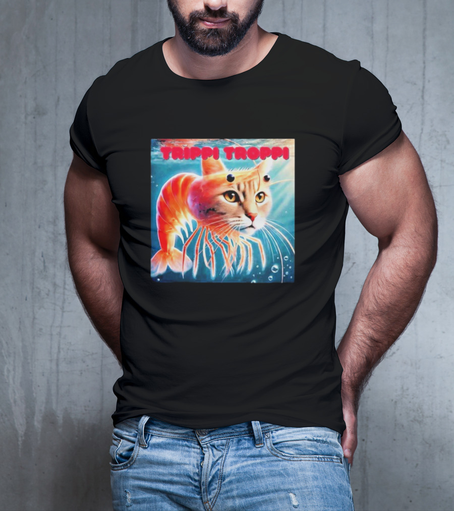 Trippi Troppi Cat Shrimp Hybrid T-Shirt