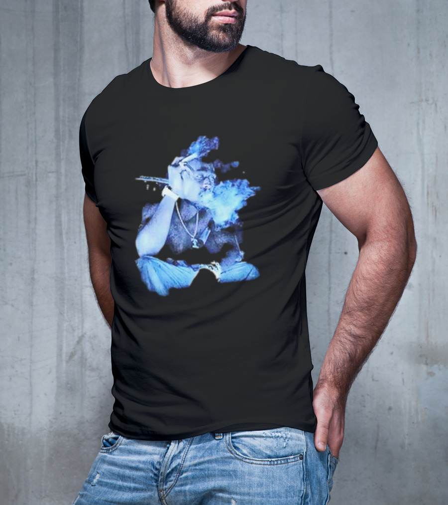 Tupac Shakur 2Pac Remember Me Smoke Album Cover Imagery T-Shirt