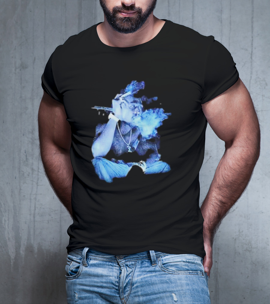 Tupac Shakur 2Pac Remember Me Smoke Album Cover Imagery T-Shirt