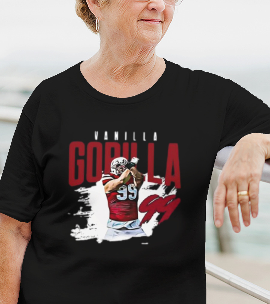 Vanilla Gorilla 99 Football Player T-Shirt