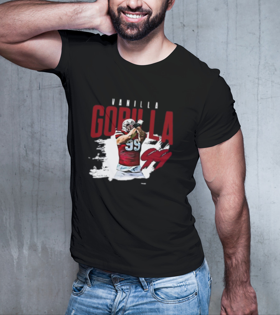 Vanilla Gorilla 99 Football Player T-Shirt