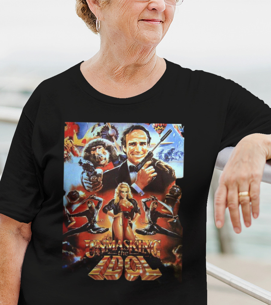 Unmasking The Idol Movie With Spy And Ninja Imagery T-Shirt