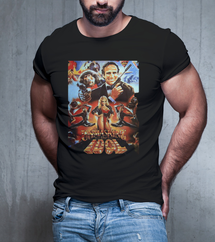 Unmasking The Idol Movie With Spy And Ninja Imagery T-Shirt