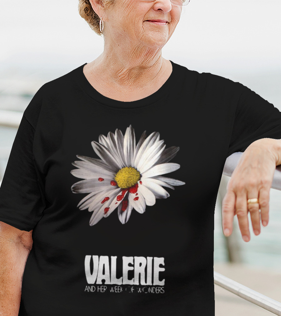 Valerie And Her Week Of Wonders Daisy With Blood Drops T-Shirt