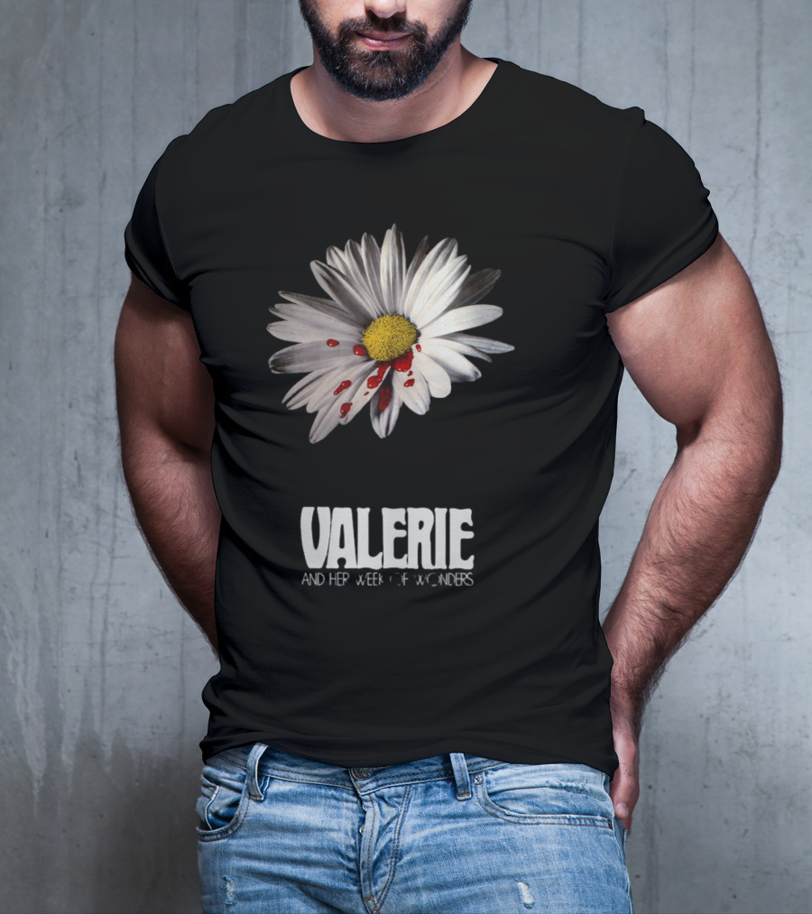 Valerie And Her Week Of Wonders Daisy With Blood Drops T-Shirt