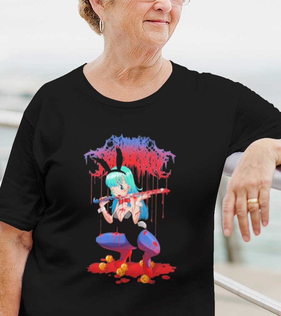 Within Destruction Blood Sword Dragon Ball Bulma With Dragon Balls T-Shirt