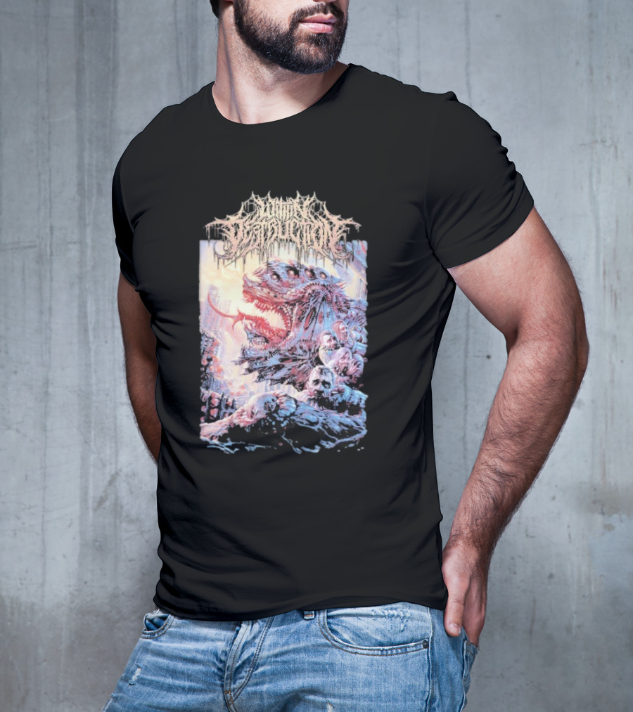 Within Destruction Deathwish Monster Art With Gory Details T-Shirt