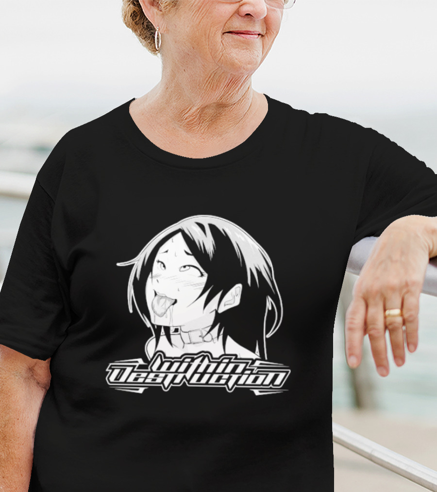 Within Destruction Dabihotion Slampai Anime Girl Graphic T-Shirt
