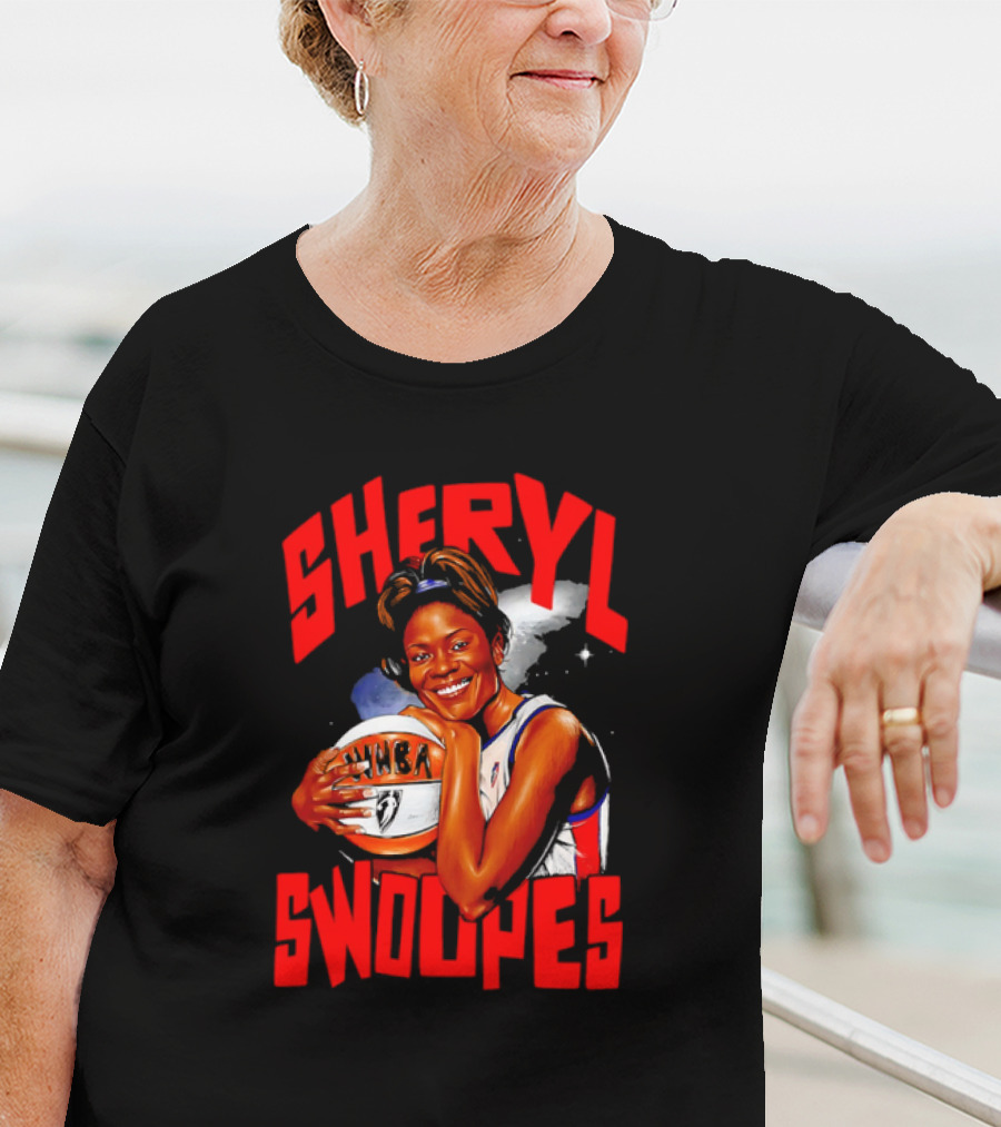 Sheryl Swoopes WNBA Women's Basketball Player T-Shirt