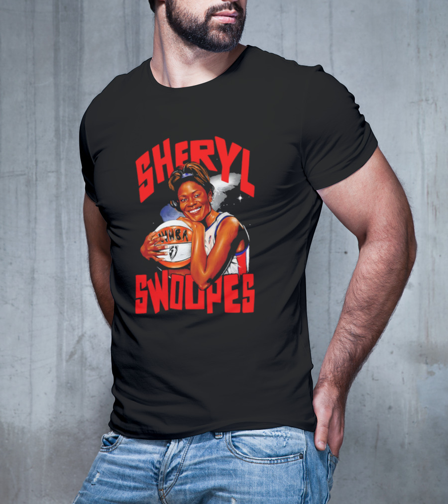 Sheryl Swoopes WNBA Women's Basketball Player T-Shirt