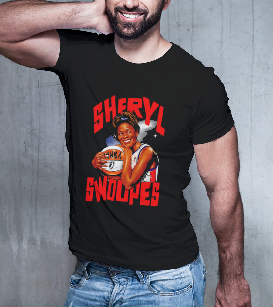 Sheryl Swoopes WNBA Women's Basketball Player T-Shirt
