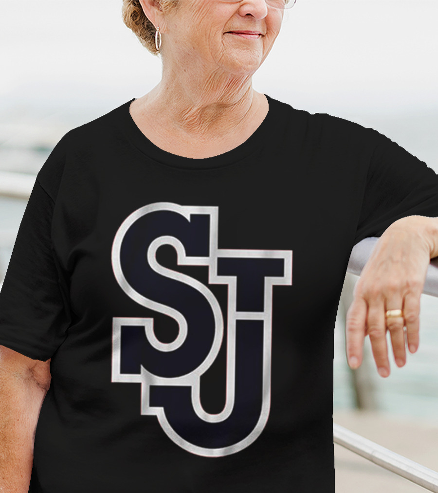St John's Red Storm SJ Emblem T-Shirt