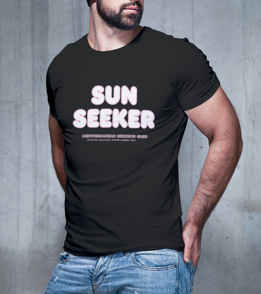 SUN SEEKER MEDITERRANEAN RUNNING CLUB ITALIAN AMALFI COAST SINCE 1975 T-Shirt