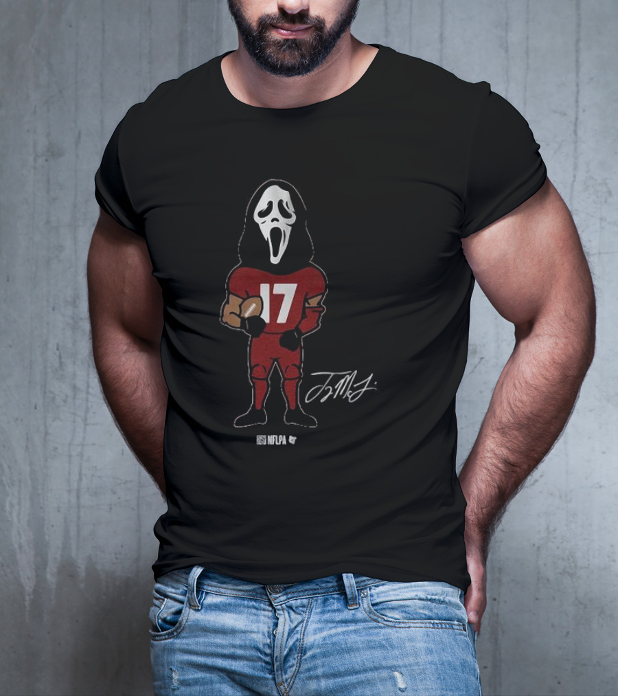 Terry McLaurin Scary Terry 17 Football Player Mask T-Shirt