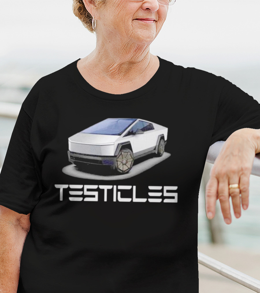 Testicles Cybertruck Car T-Shirt
