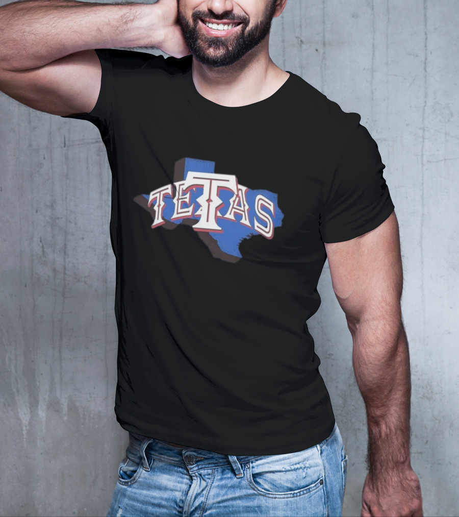 Texas Not Tetas Humor Texas Pride Map Design T-Shirt