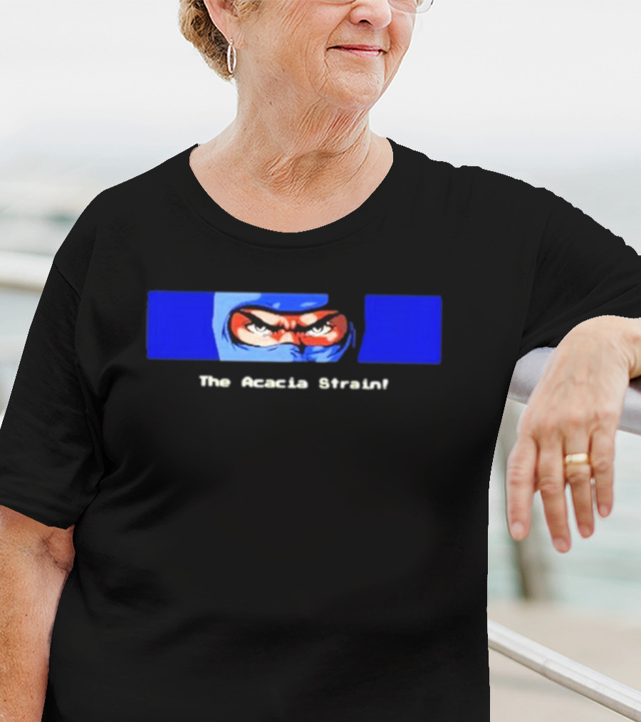 The Acacia Strain Ninja Eyes Blue Artwork T-Shirt