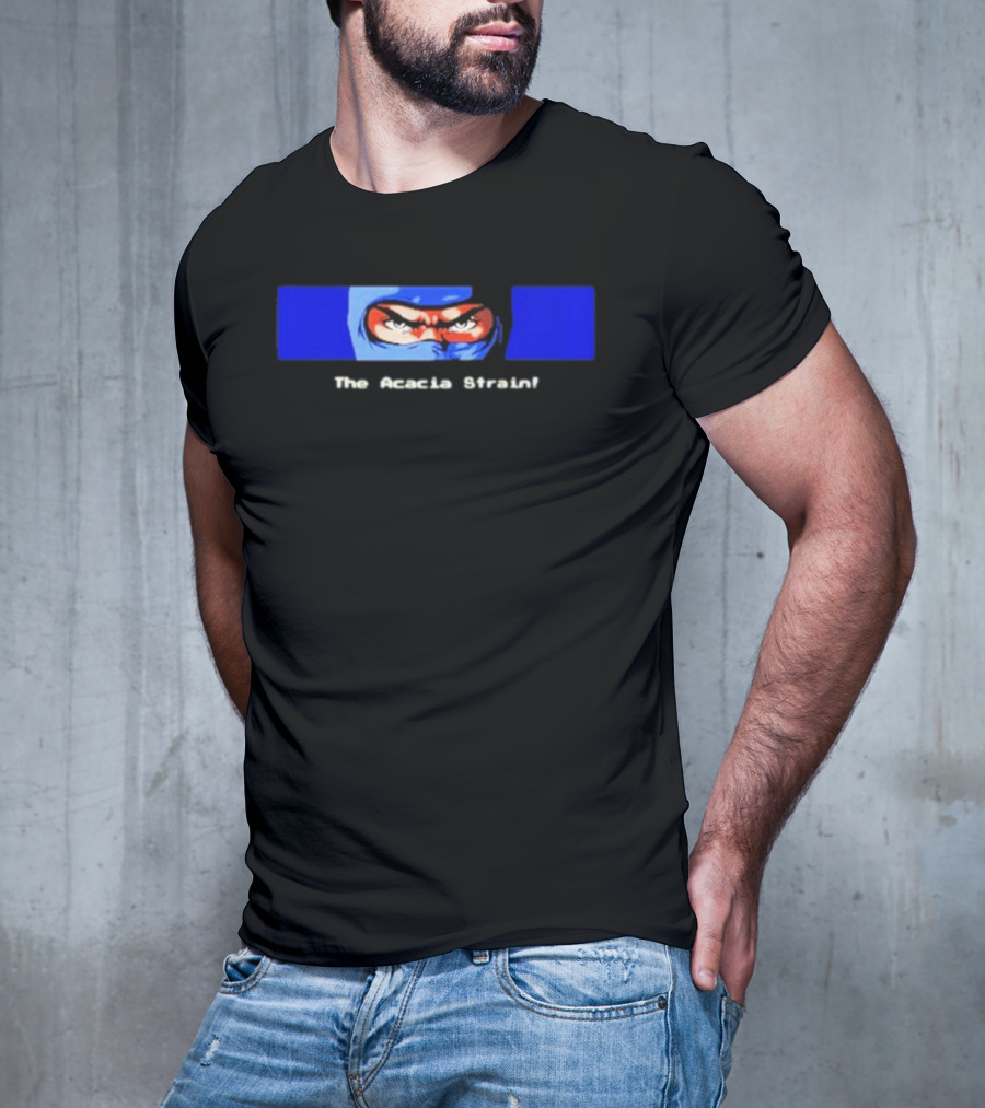 The Acacia Strain Ninja Eyes Blue Artwork T-Shirt