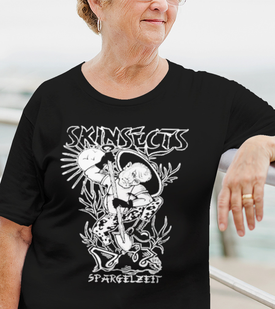 Skinsects Spargelzeit Sunburst Insect Art T-Shirt