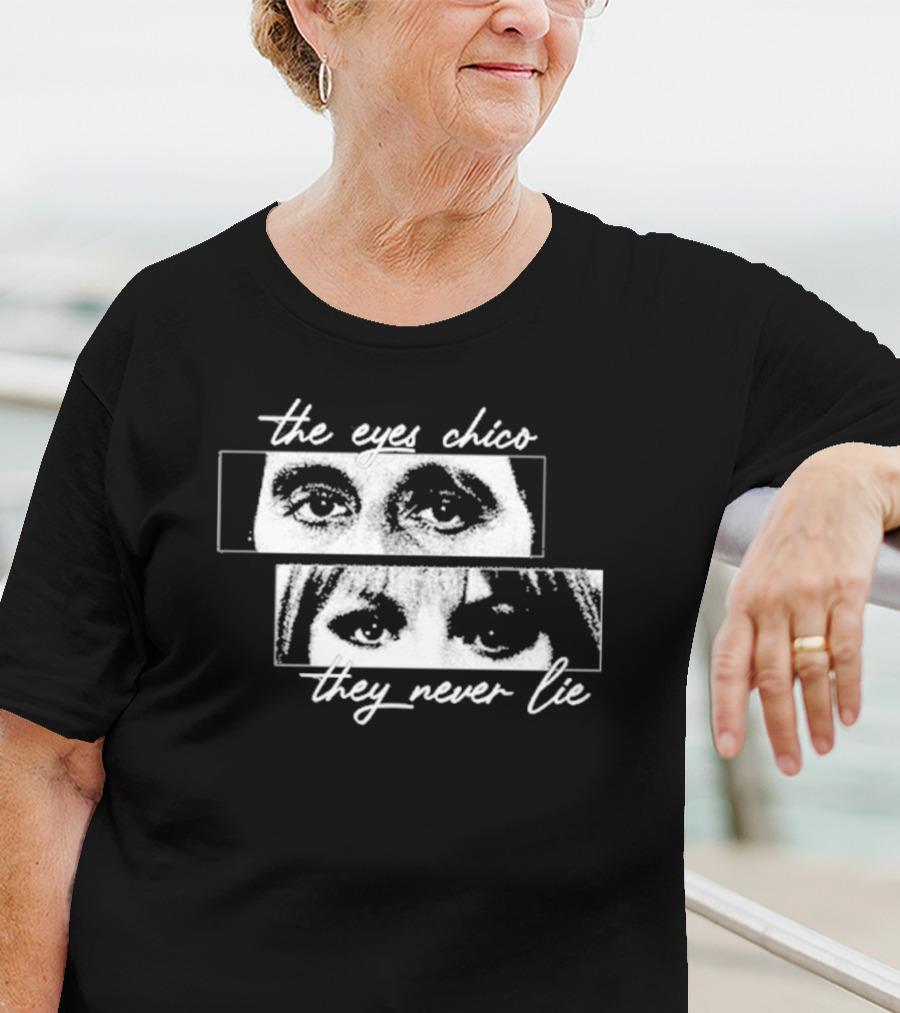 The Eyes Chico They Never Lie Portrait Movie Reference T-Shirt