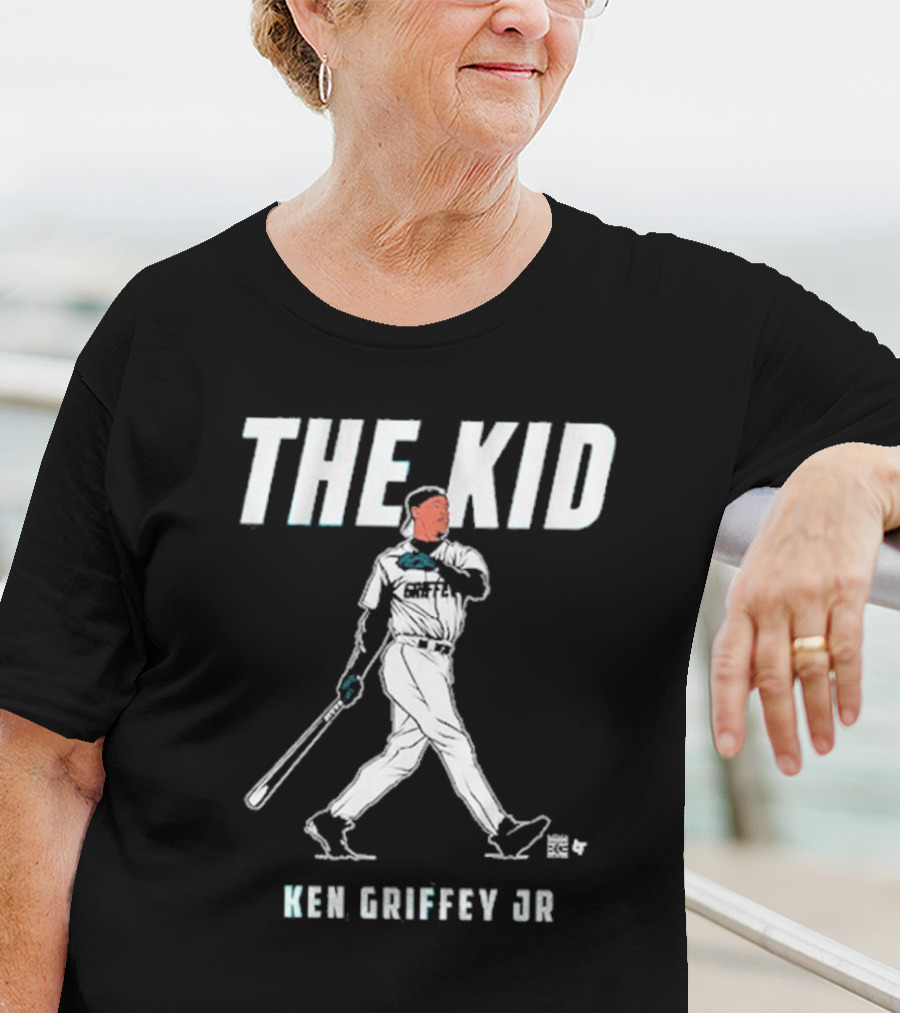 The Kid Ken Griffey Jr. Iconic Baseball Legend Seattle Mariners T-Shirt