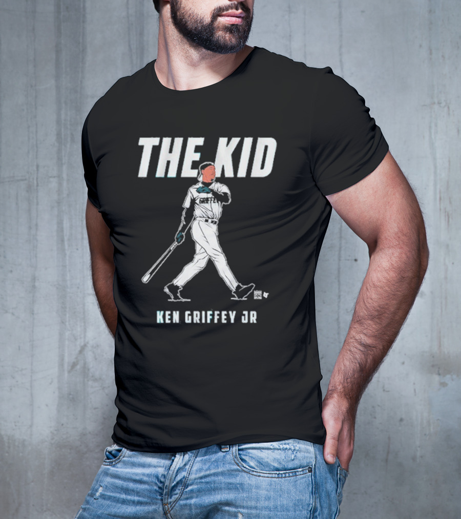 The Kid Ken Griffey Jr. Iconic Baseball Legend Seattle Mariners T-Shirt