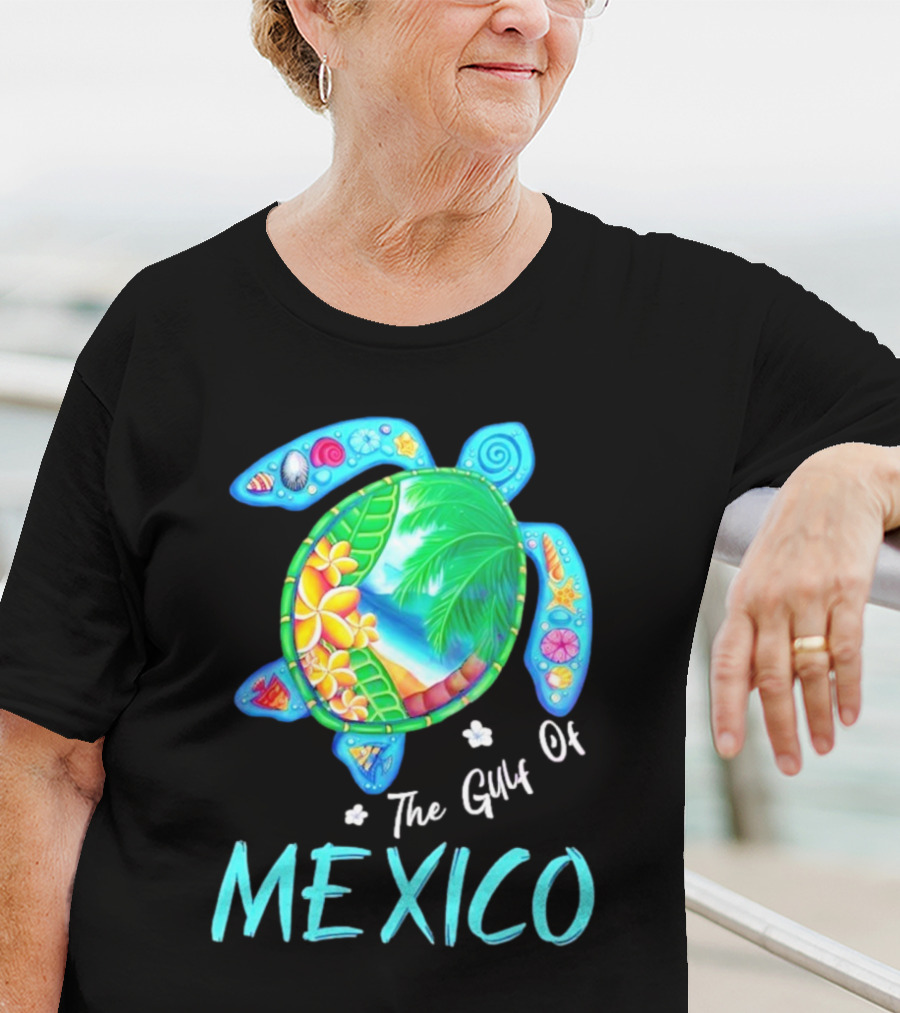The Gulf Of Mexico Turtle Summer Beach Souvenir T-Shirt