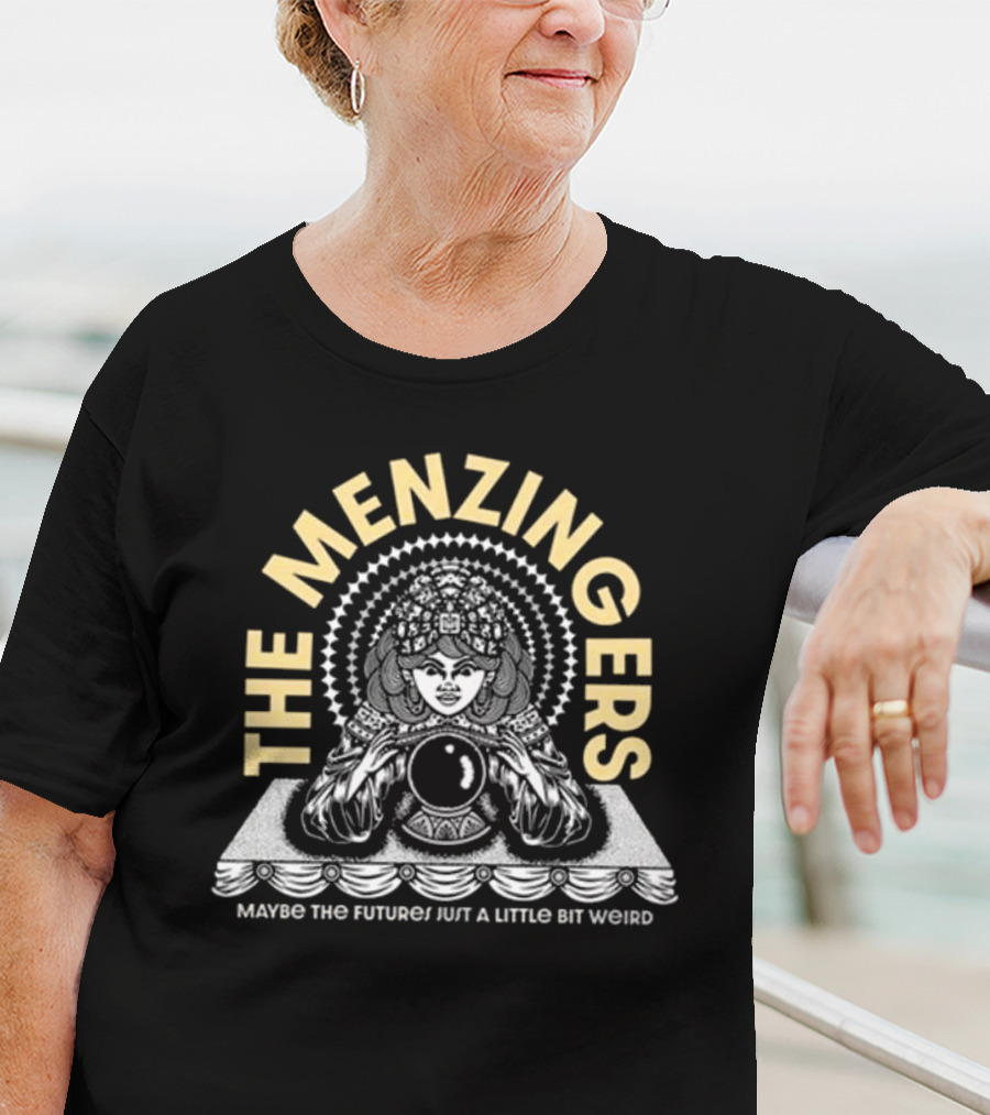 The Menzingers Maybe The Future's Just A Little Bit Weird Fortune Teller Crystal Ball T-Shirt