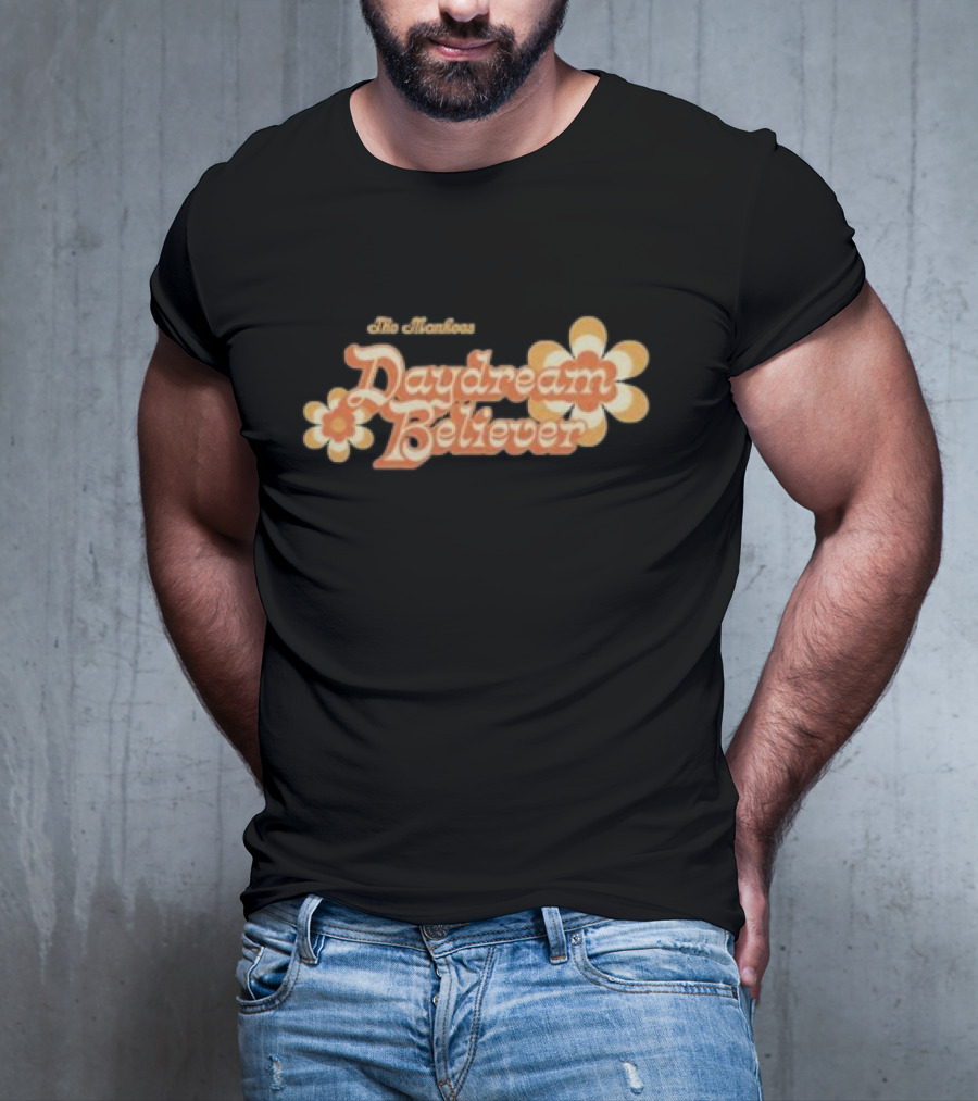 The Monkees Daydream Believer Retro Flower Theme T-Shirt