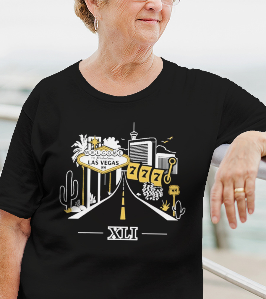 Las Vegas XLI Road Vintage Santi Merch T-Shirt