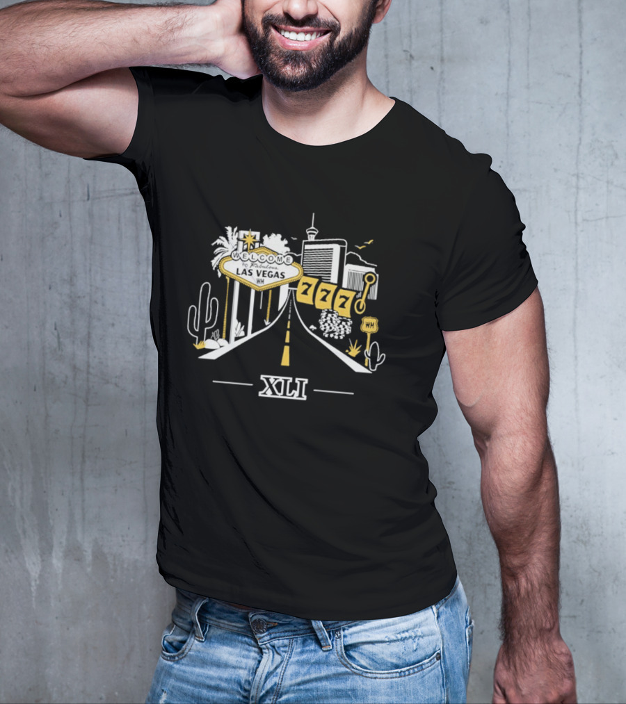 Las Vegas XLI Road Vintage Santi Merch T-Shirt