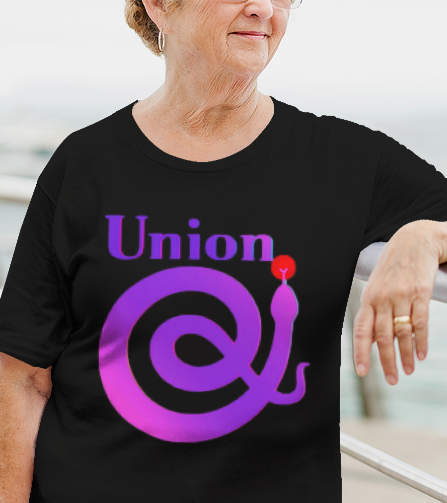 Union Snake Spiral With Red Tongue T-Shirt