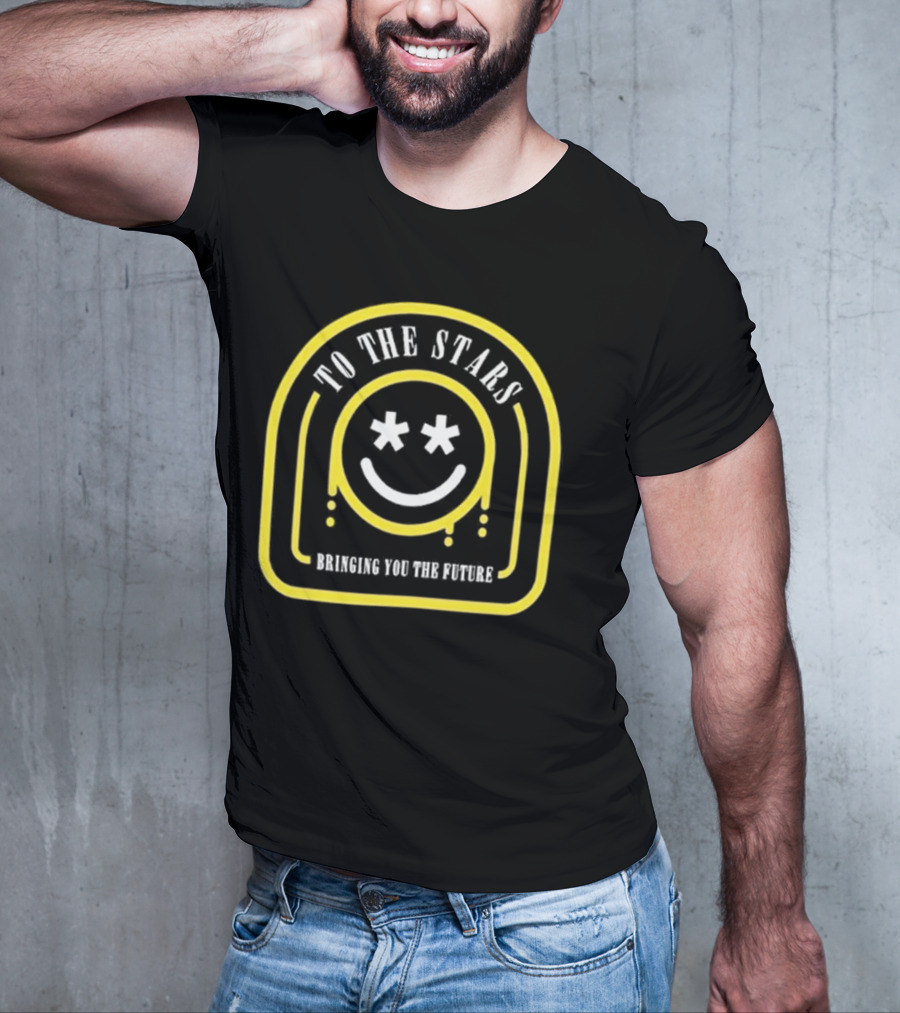 To The Stars Smiley Embraced For The Future T-Shirt