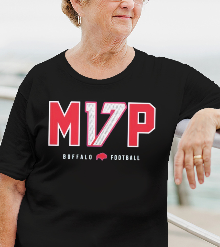 Buffalo Football M17P Josh Allen MVP T-Shirt
