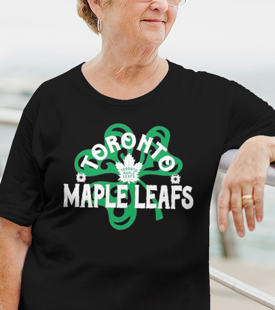 Toronto Maple Leafs St. Patrick’s Day Shamrock Richmond T-Shirt