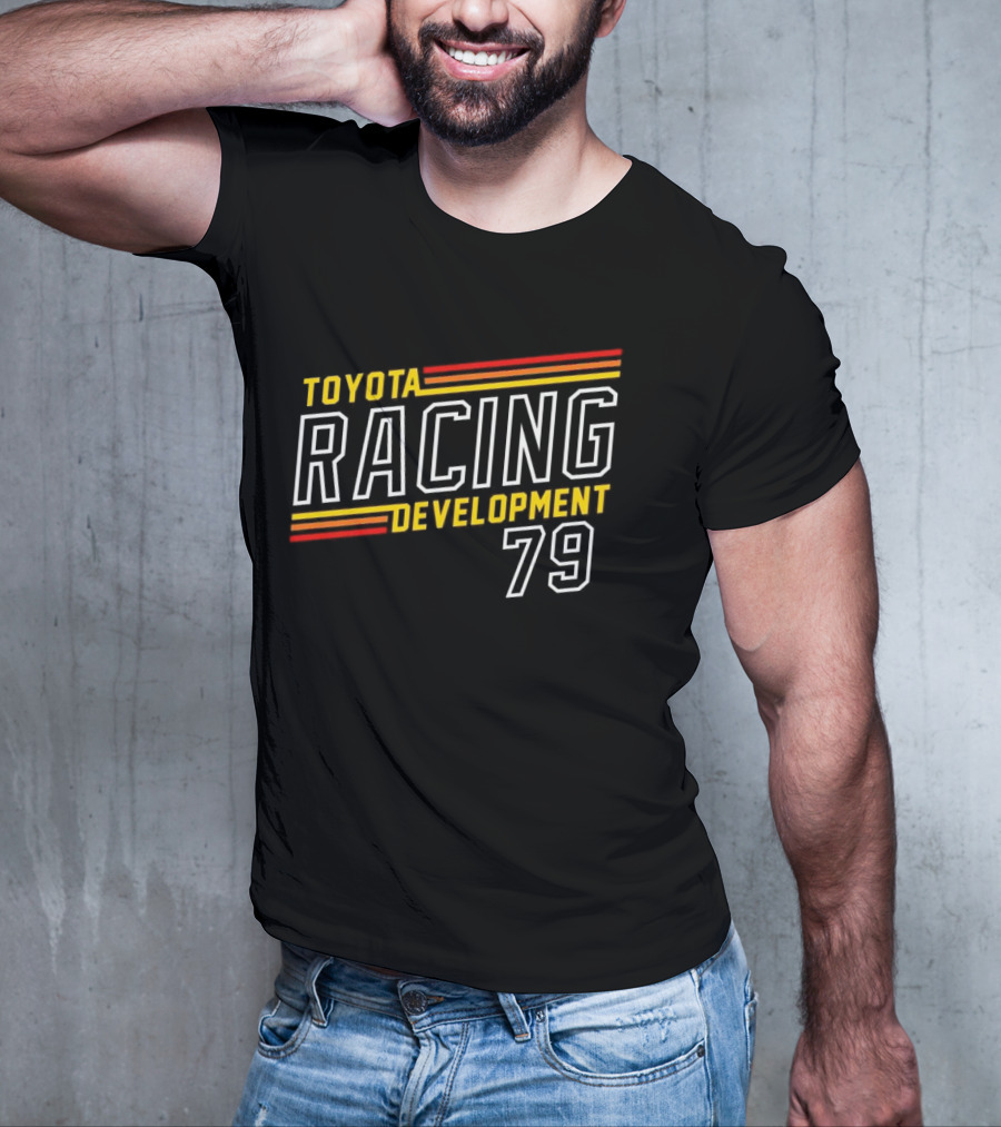 TRD Toyota Racing Development 79 Racing Stripe Logo T-Shirt