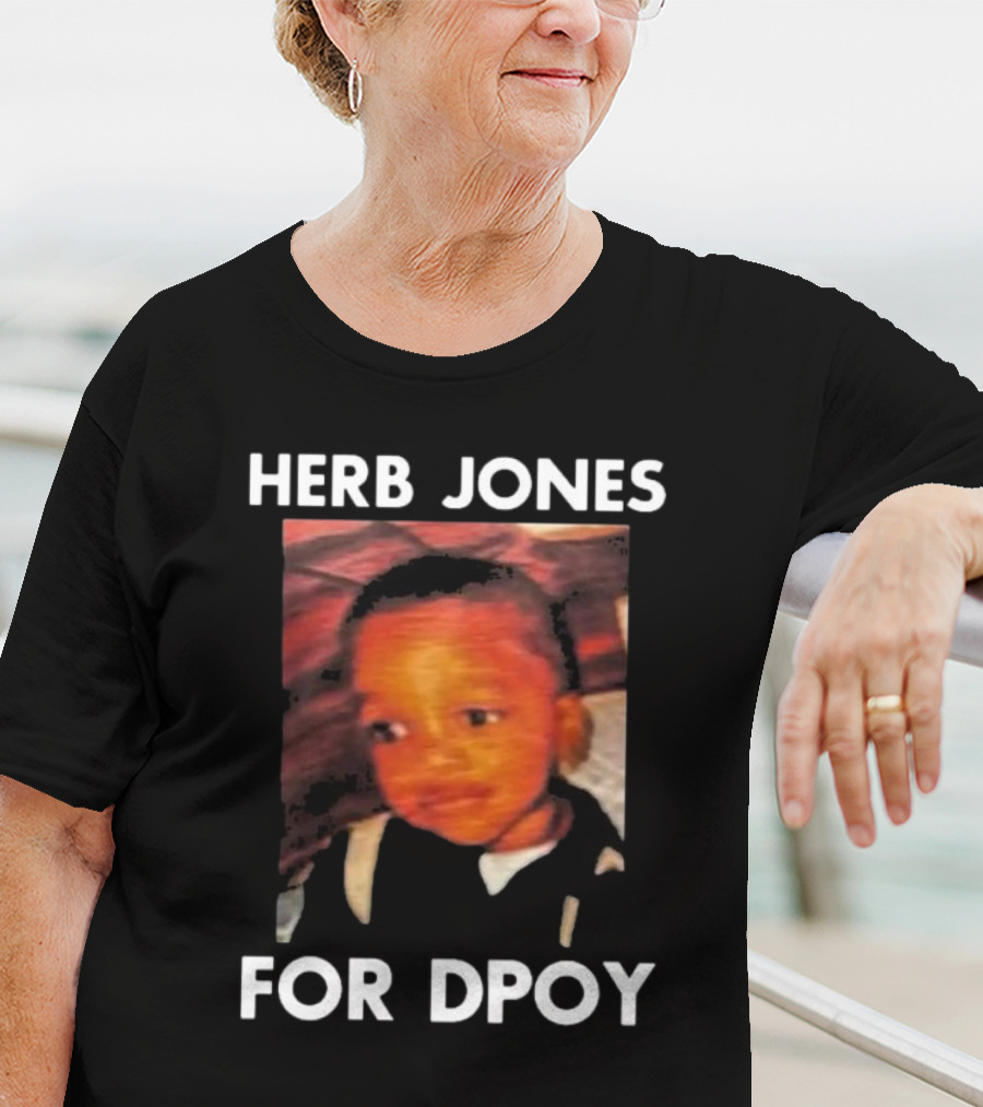 Herb Jones For DPOY Retro Style Photo T-Shirt