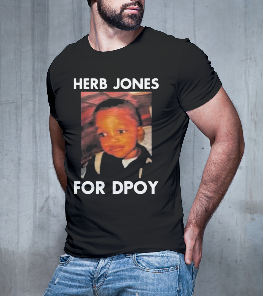 Herb Jones For DPOY Retro Style Photo T-Shirt