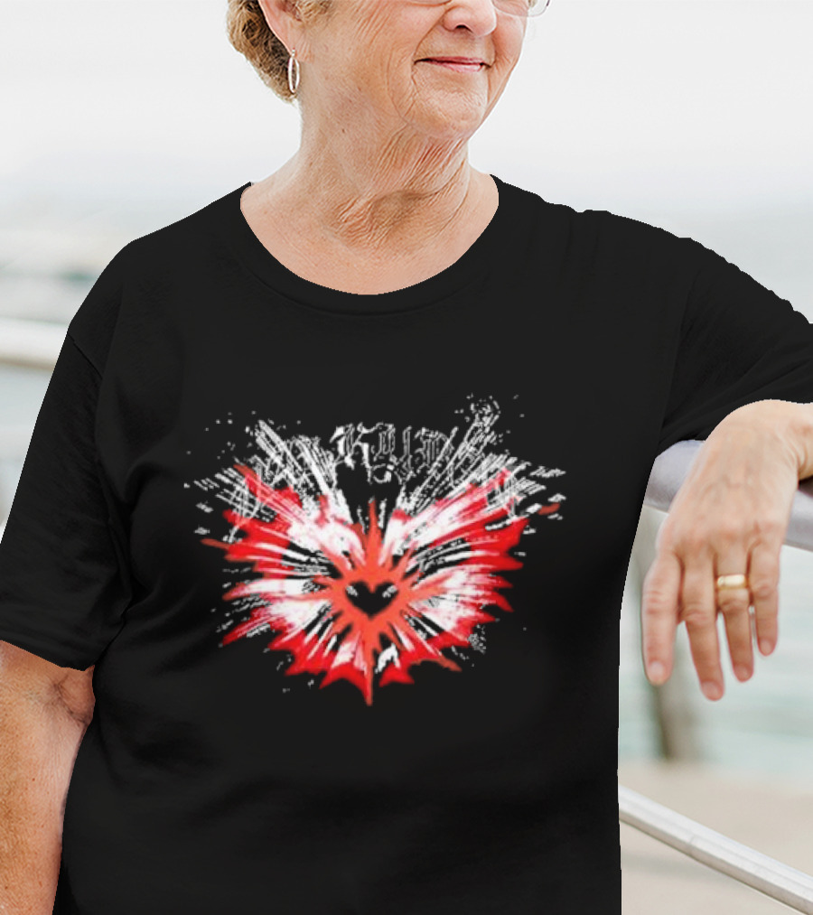 Valkyrae XO Team Liquid Black Heart Wings T-Shirt