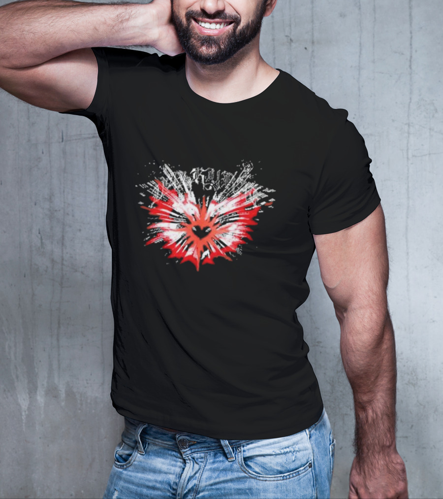 Valkyrae XO Team Liquid Black Heart Wings T-Shirt