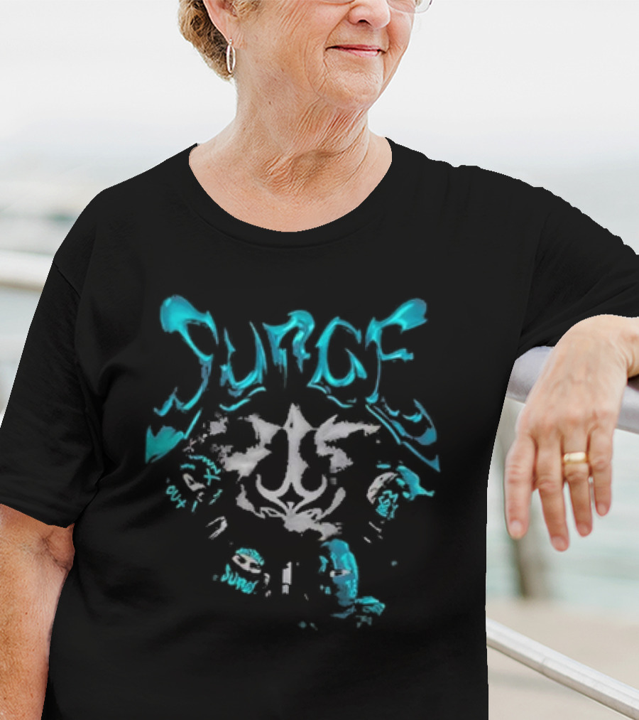 Vancouver Surge 2025 Text And Wave Pattern T-Shirt