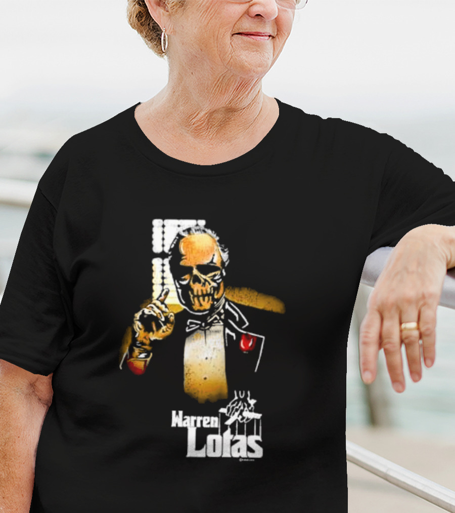 Warren Lotas The Don The Godfather Skeletal Figure Gesture T-Shirt