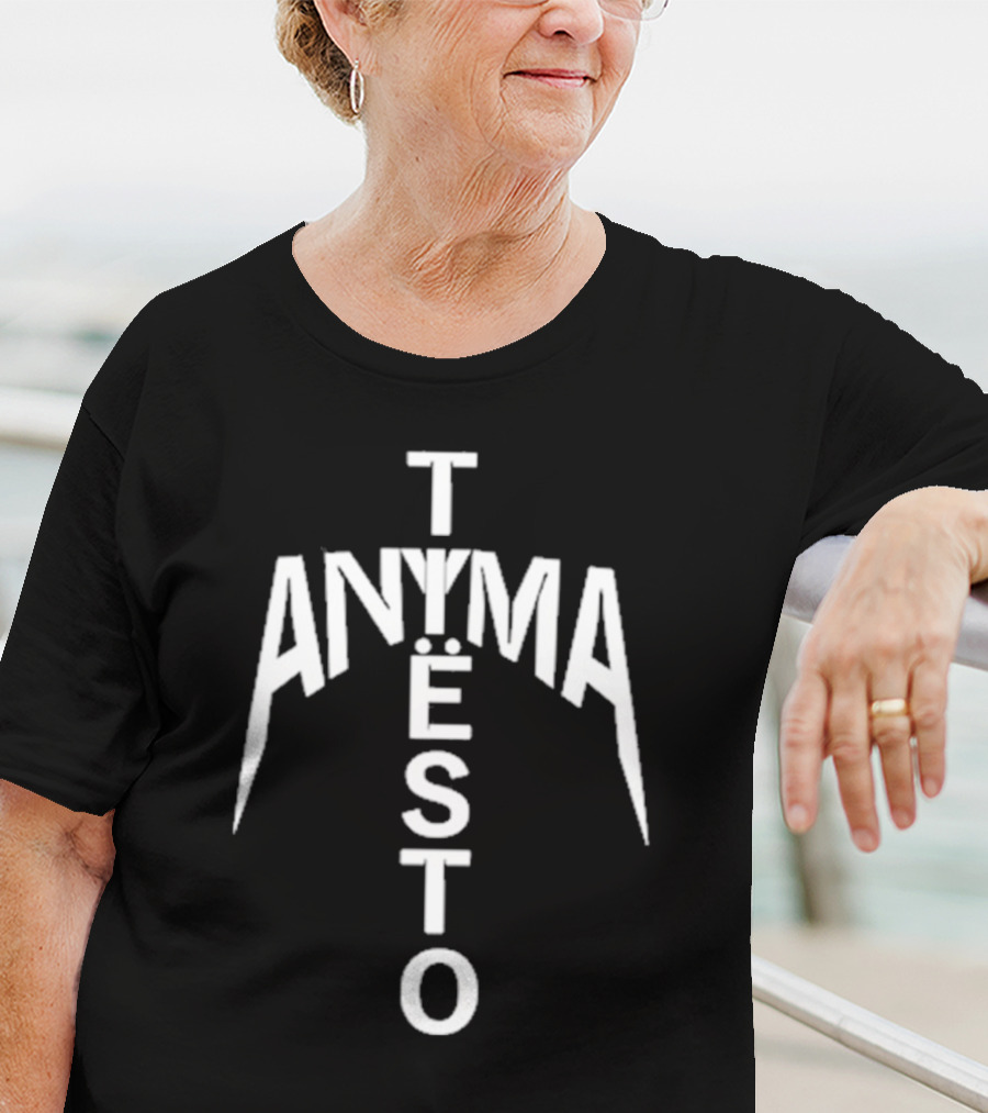We Rave You Anyma Tiësto Typography Style T-Shirt