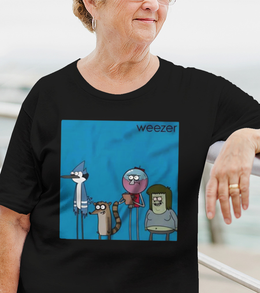 Weezer Mordecai And The Rigbys The Regular Show Vintage T-Shirt