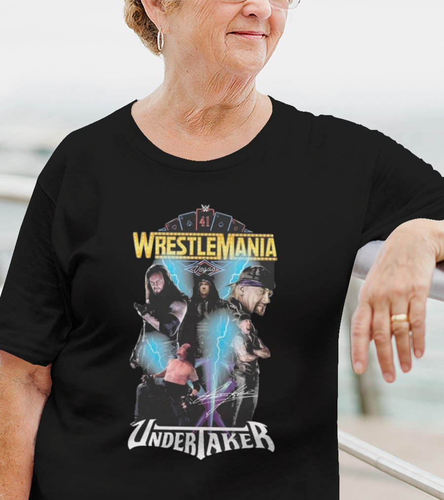 WrestleMania 41 Vegas The Undertaker 2025 T-Shirt