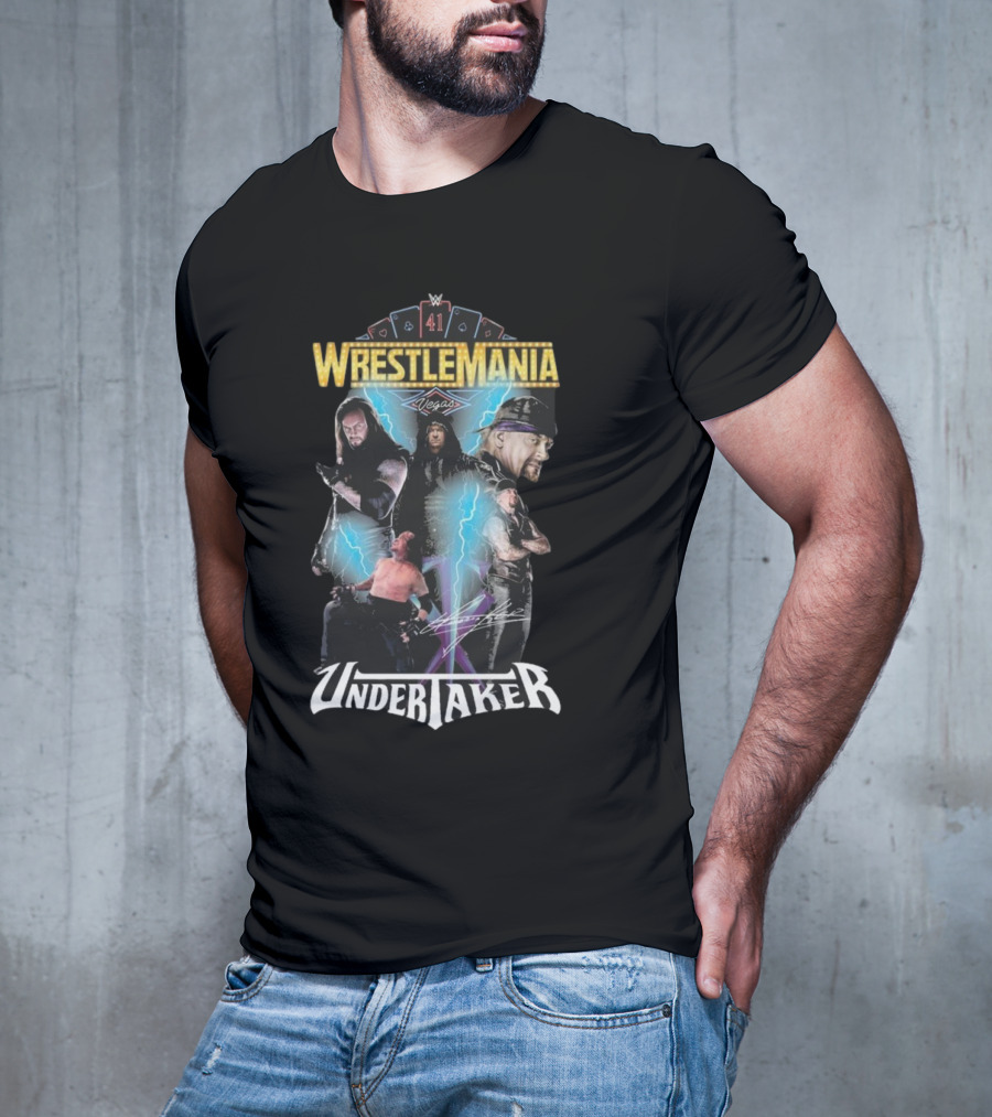 WrestleMania 41 Vegas The Undertaker 2025 T-Shirt