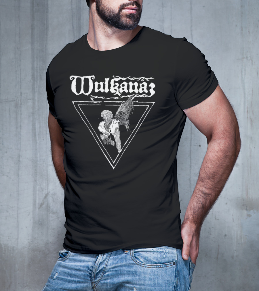 Wulkanaz Angel Triangle Graphic T-Shirt